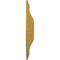 Ekena Millwork Alexa Ceiling Medallion (Fits Canopies up to 3"), Hand-Painted Iridescent Gold, 15"OD x 1 3/4"P CM14AXIGS - alternate 2